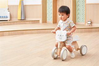 Wooden trike - polar bear - Polar B